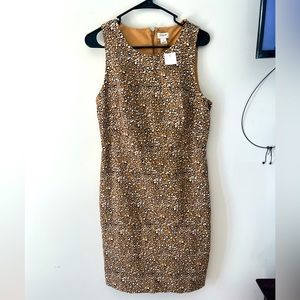 Leopard work dress